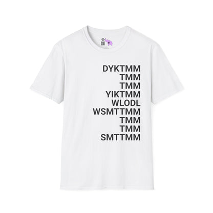 Do You Know The Muffin Man Abbreviation Adult T-shirt