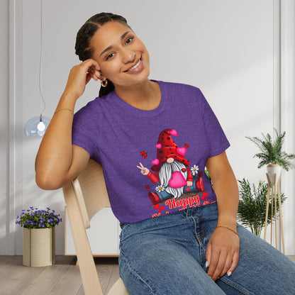 Happy Valentine's Day Gnome Adult T-shirt