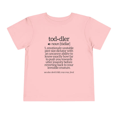 Funny Toddler Definition Toddler Tee