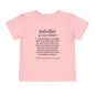 Funny Toddler Definition Toddler Tee