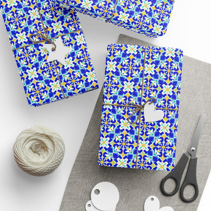 Blue Horizon Wrapping Paper