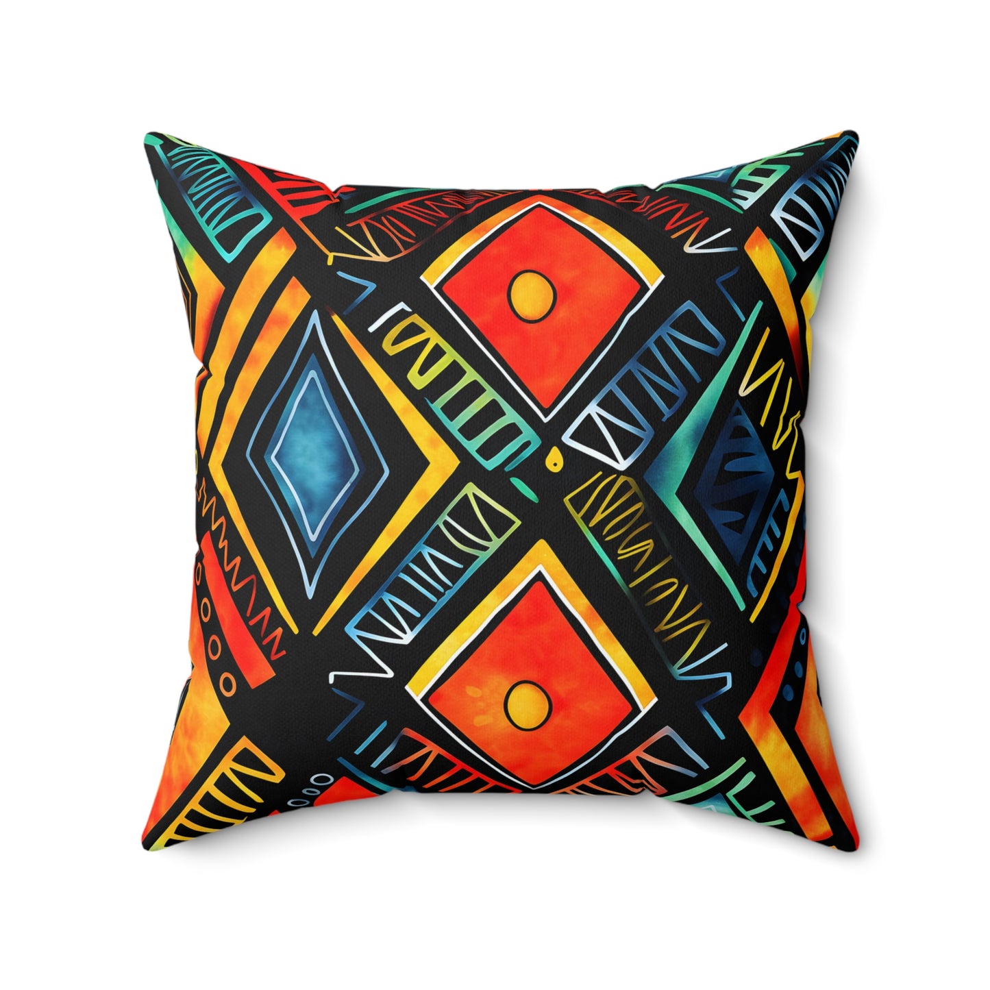Abundance Rhythm Throw Pillow