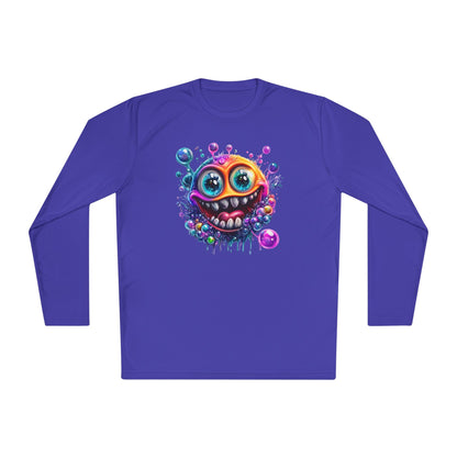 Bubbly Monster Adult Long Sleeve Tee
