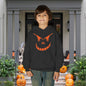 Spooky Jack-O-Lantern Youth Heavy Blend Hoodie