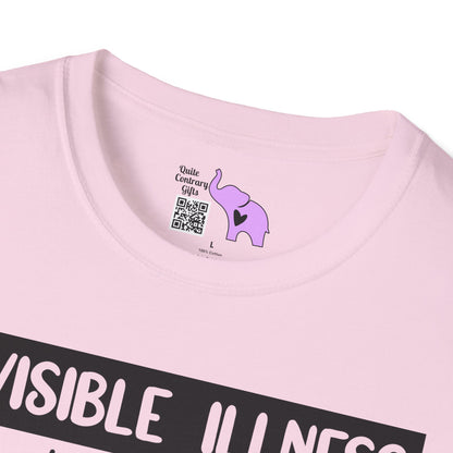 Invisible Illness: Just Because You Can't See It Doesn't Mean It's Not Real Adult T-shirt