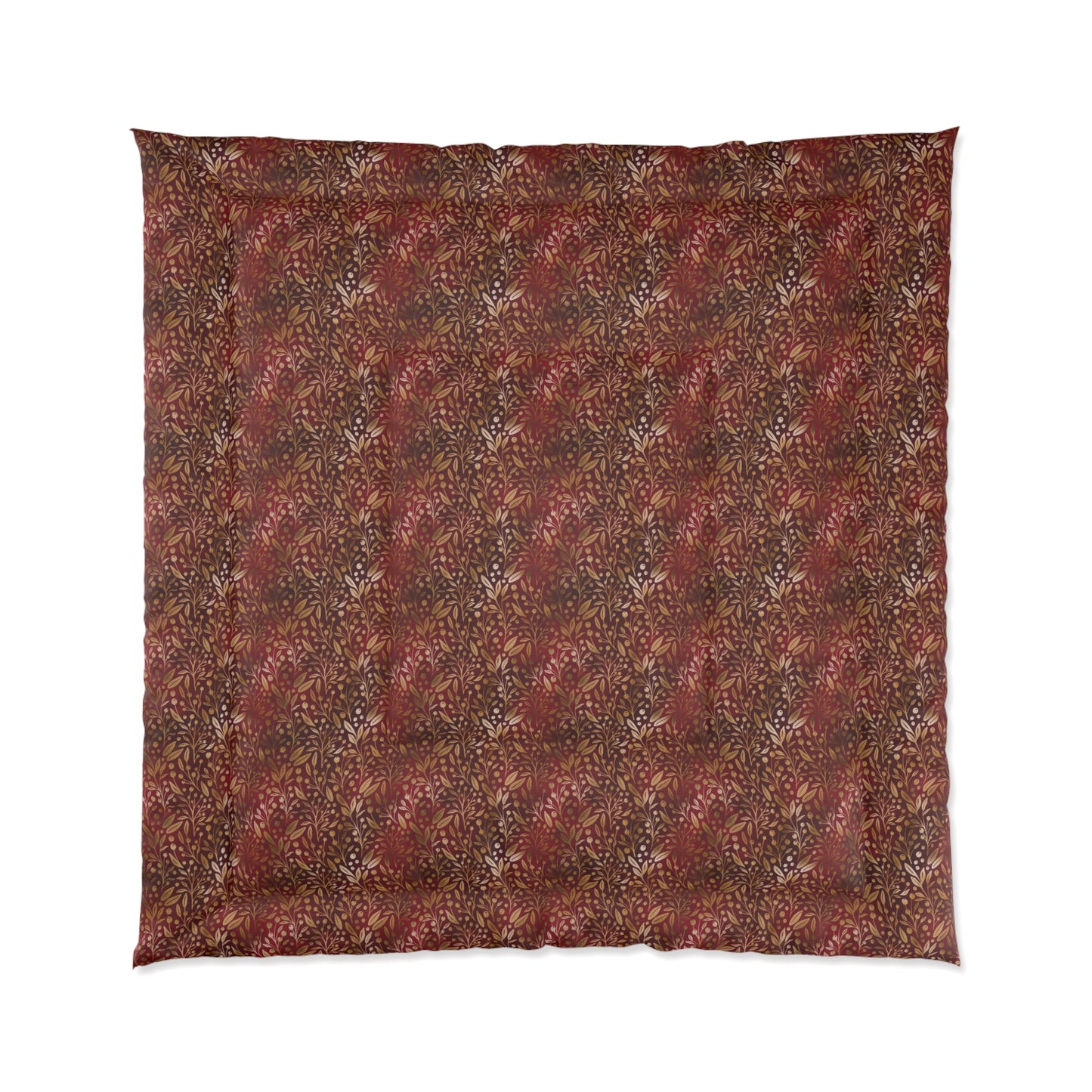 Royal Ember Blossoms Basic Bedding Set
