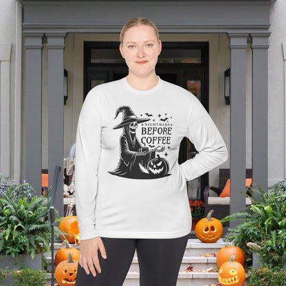 Nightmare Before Coffee Adult Long Sleeve Tee