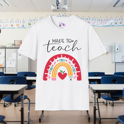 Made to Teach Rainbow T-shirt