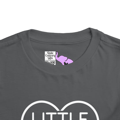 Little Sister (Heart) Toddler Tee