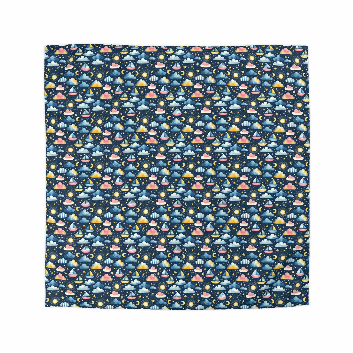 Night Sail Dreams Microfiber Duvet Cover
