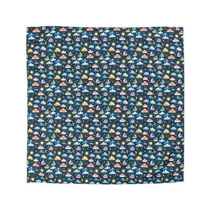 Night Sail Dreams Microfiber Duvet Cover