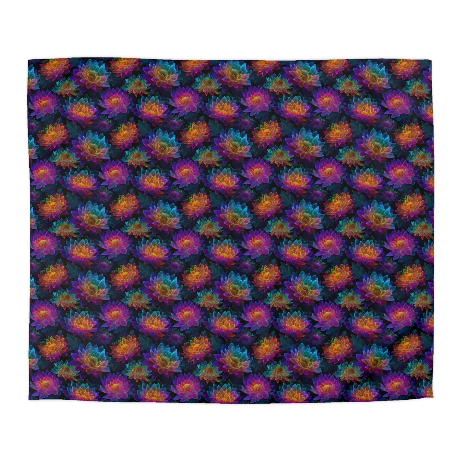 Luminous Lotus Duvet Bedding Set