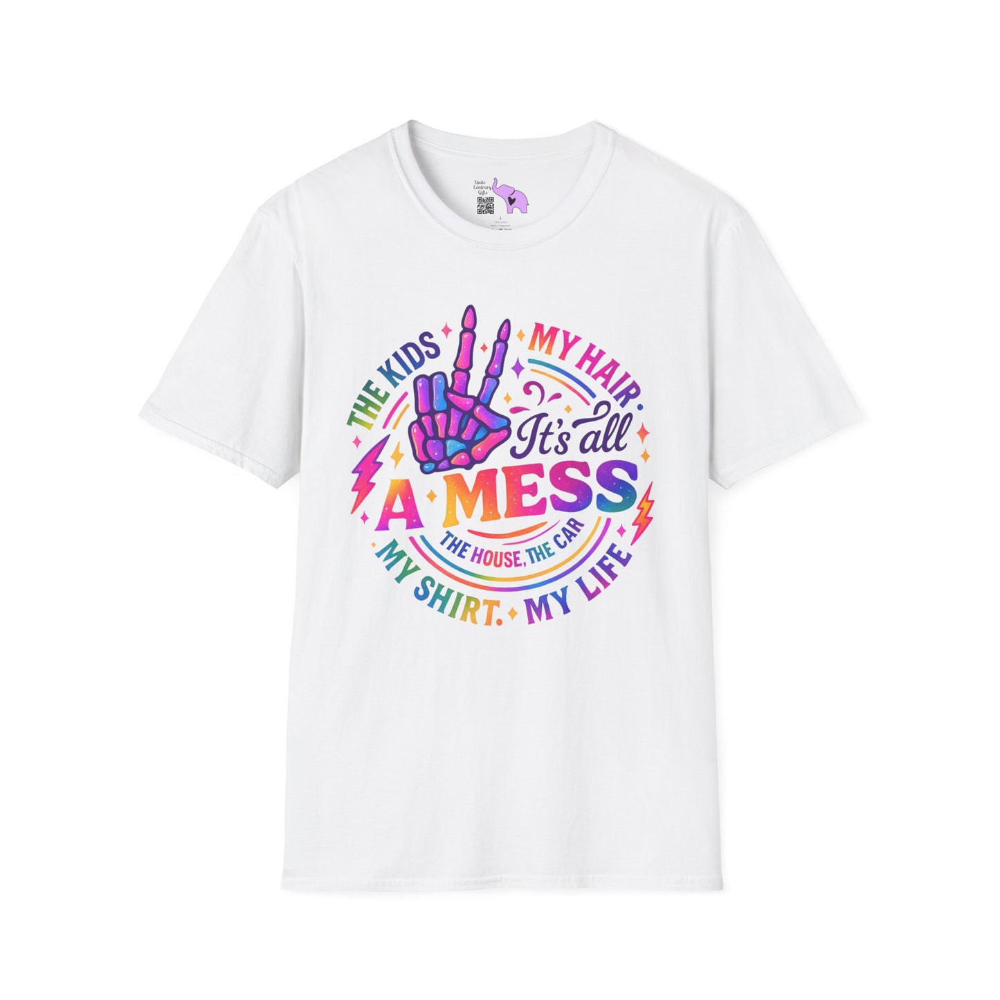 It's All A Mess Adult T-shirt