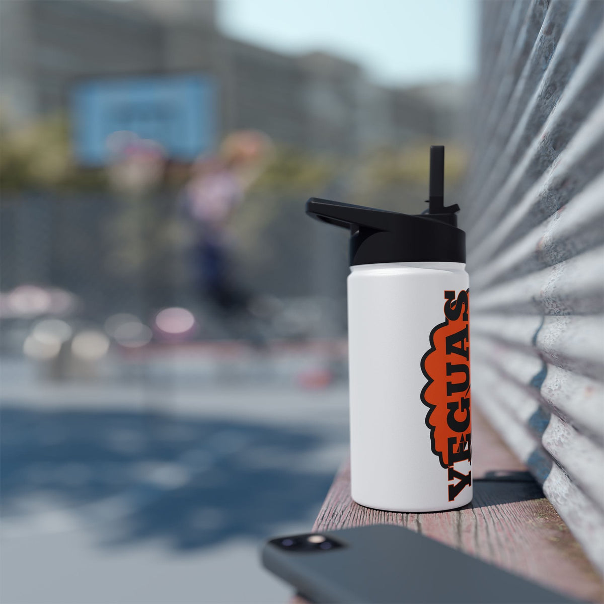 Somerville Yeguas Mascot Stainless Steel Water Bottle