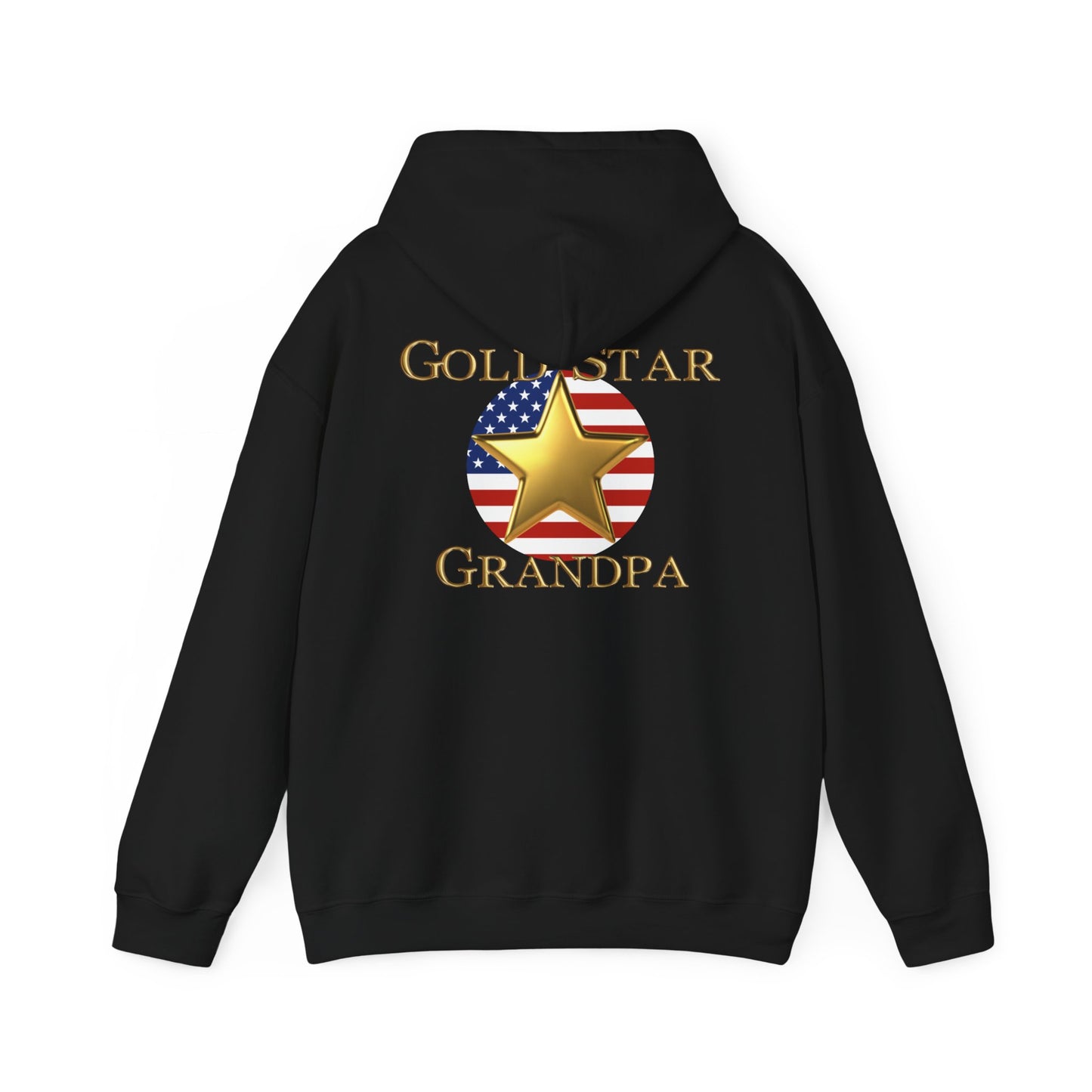 Gold Star Grandpa Heavy Blend™ Hooded Sweatshirt