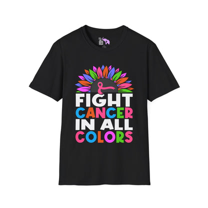 Fight Cancer in All Colors 26 Adult T-shirt