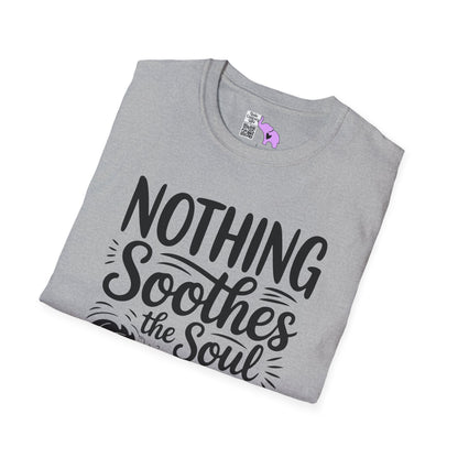 Nothing Soothes the Soul Like A Walk on the Beach Adult T-shirt