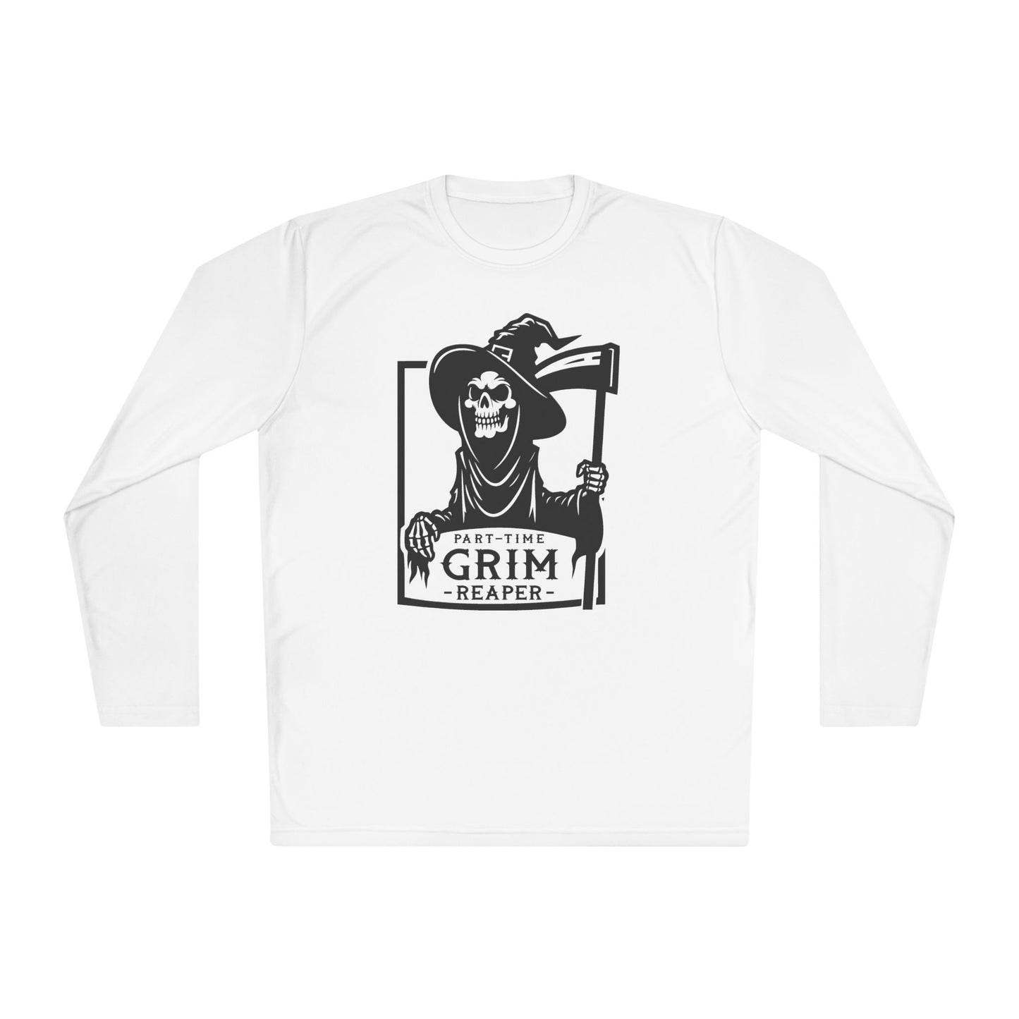Part-Time Grim Reaper Adult Long Sleeve Tee
