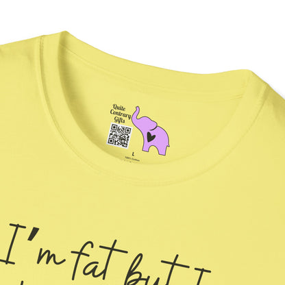 I'm Fat But I Identify as Skinny; I'm Trans-skinny Adult T-shirt
