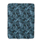 Midnight Sheer & Lace Fleece Blanket