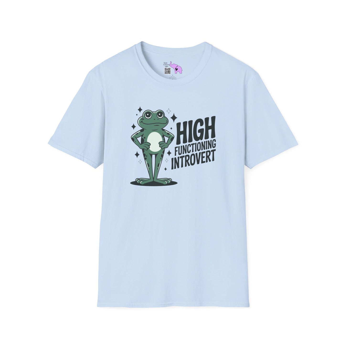 High Functioning Introvert Adult T-shirt