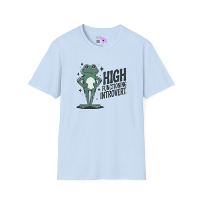 High Functioning Introvert Adult T-shirt