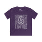 I Am Six Typography Youth Softstyle Tee