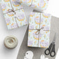Elephant in Bloom Wrapping Paper