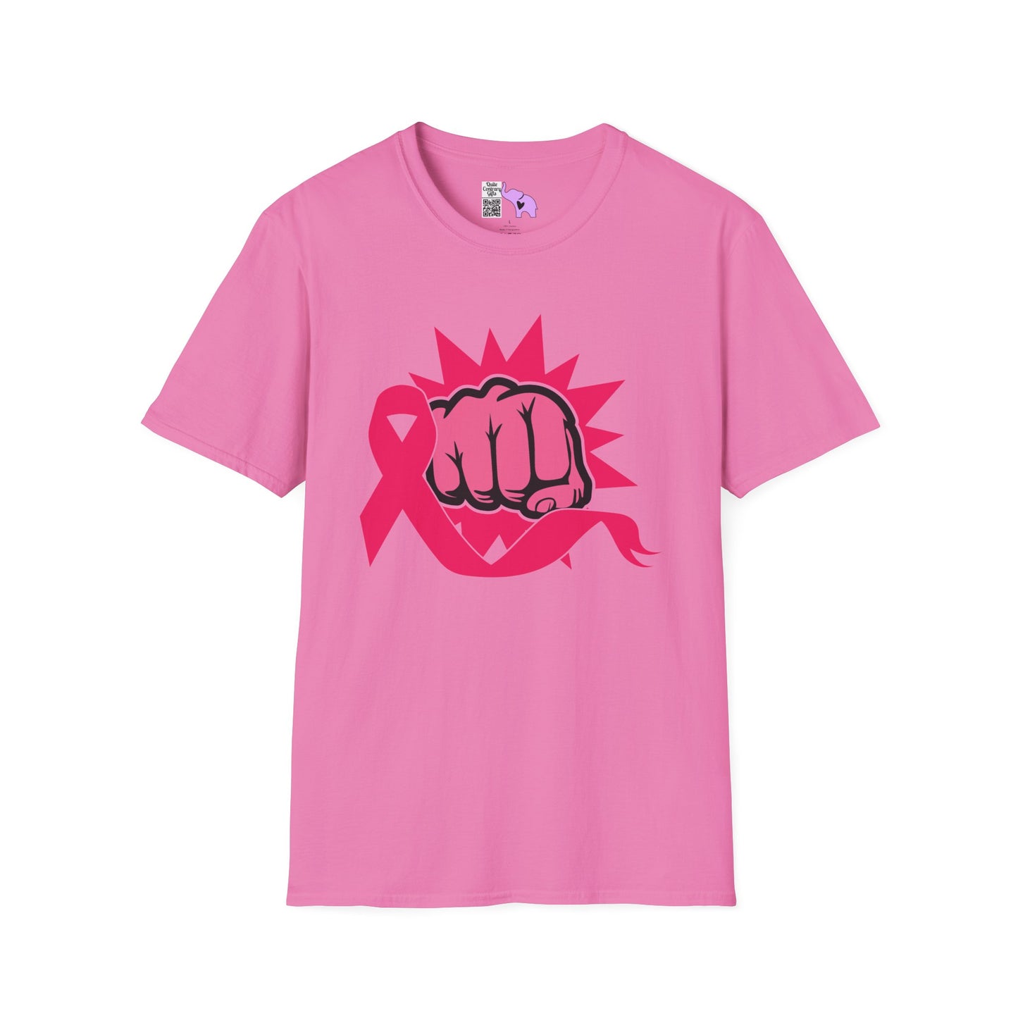 Breast Cancer Warrior Punch Adult T-shirt