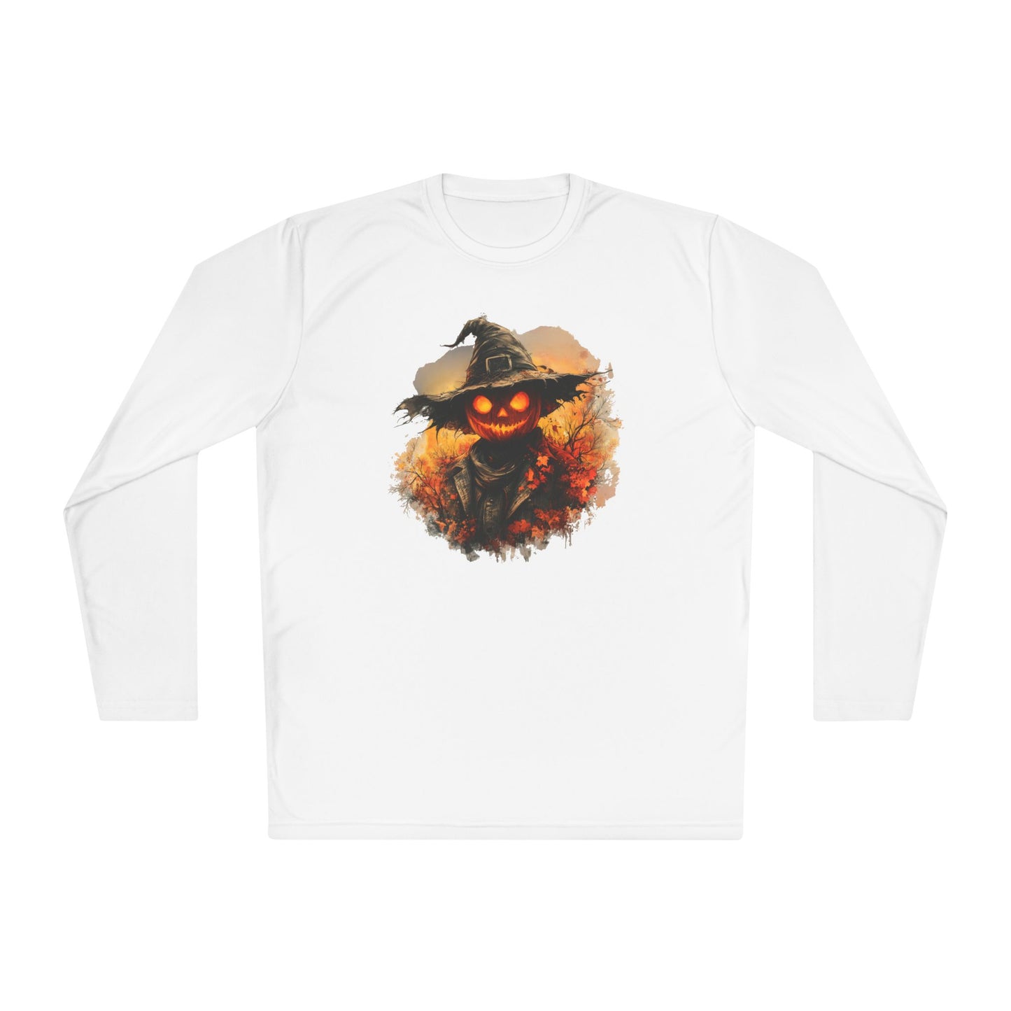 Halloween Scarecrow 4 Adult Long Sleeve Tee