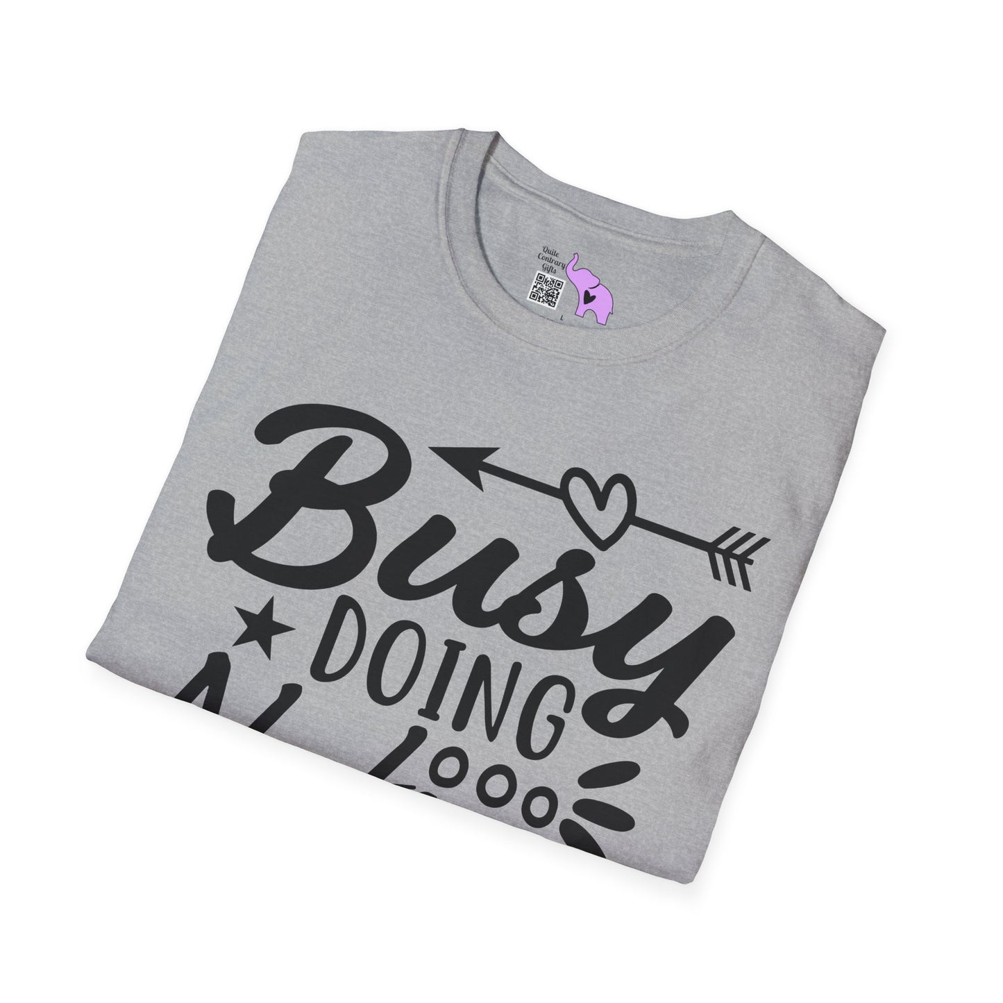 Busy Doing Nothing Adult T-shirt