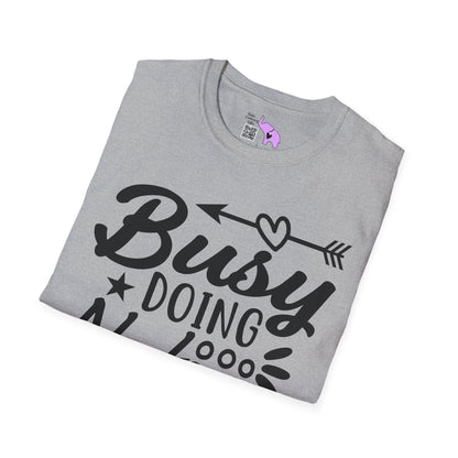 Busy Doing Nothing Adult T-shirt