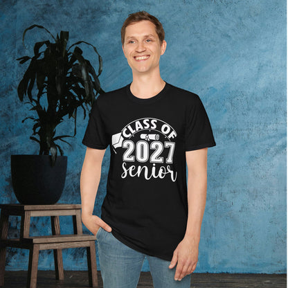 Class of 2027 Senior (Arch) Adult T-shirt