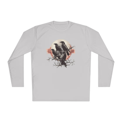Halloween Crows 2 Adult Long Sleeve Tee
