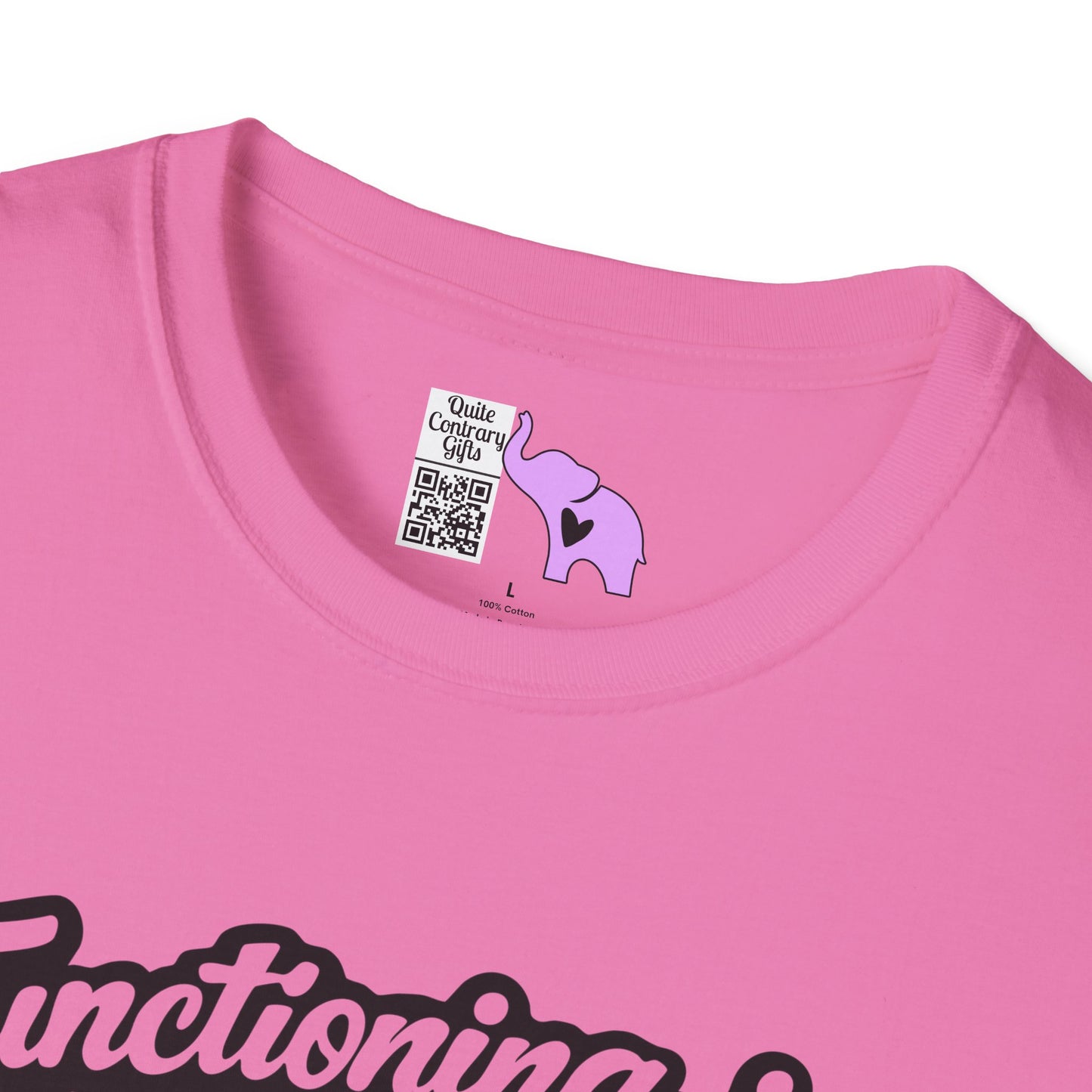 Functioning-Ish Adult Adult T-shirt
