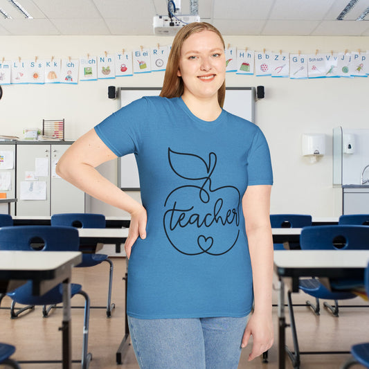 Teacher w/Apple T-shirt