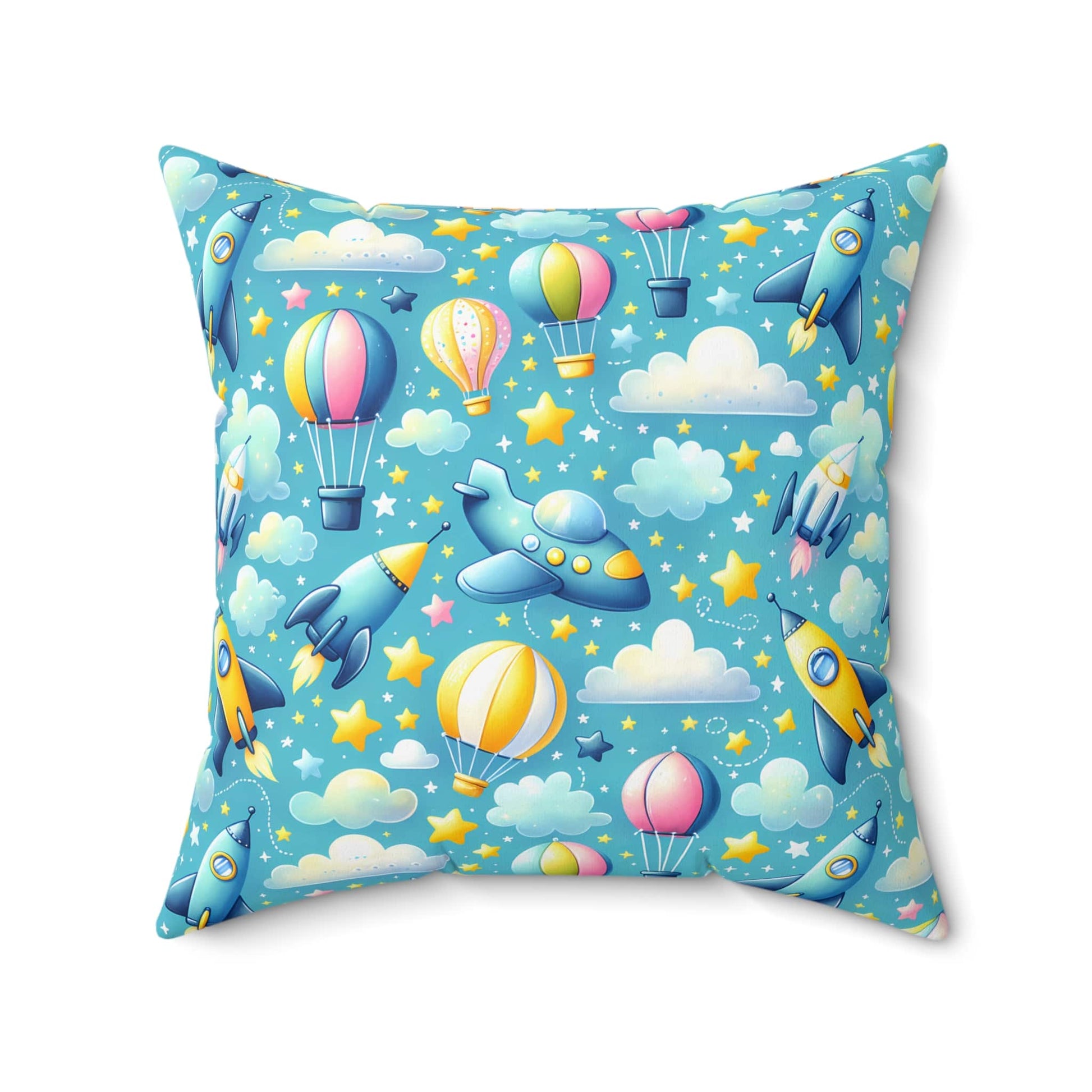 Up, Up & Away Throw Pillow
