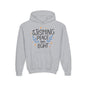 Hanukkah Wishing Peace & Light 3 Youth Hoodie