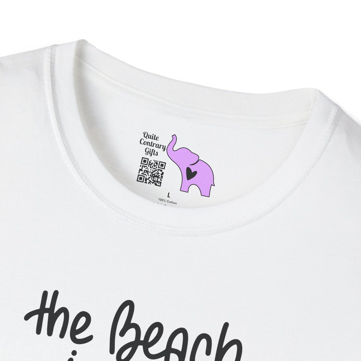 The Beach Is My Happy Place (2) Adult T-shirt