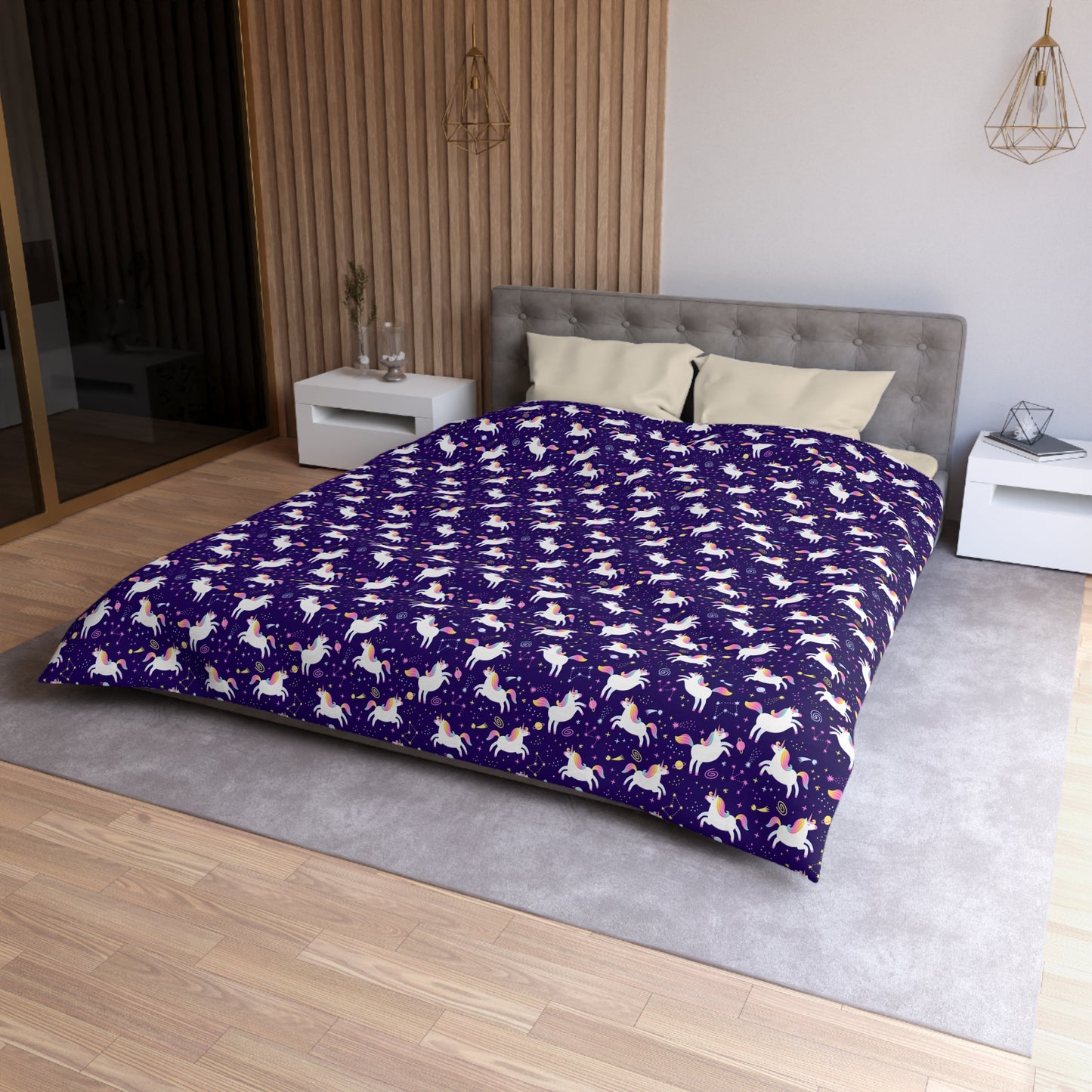 Unicorniverse Microfiber Duvet Cover