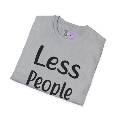 Less People More Cats T-shirt