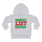 Naughty List Crew Toddler Pullover Fleece Hoodie