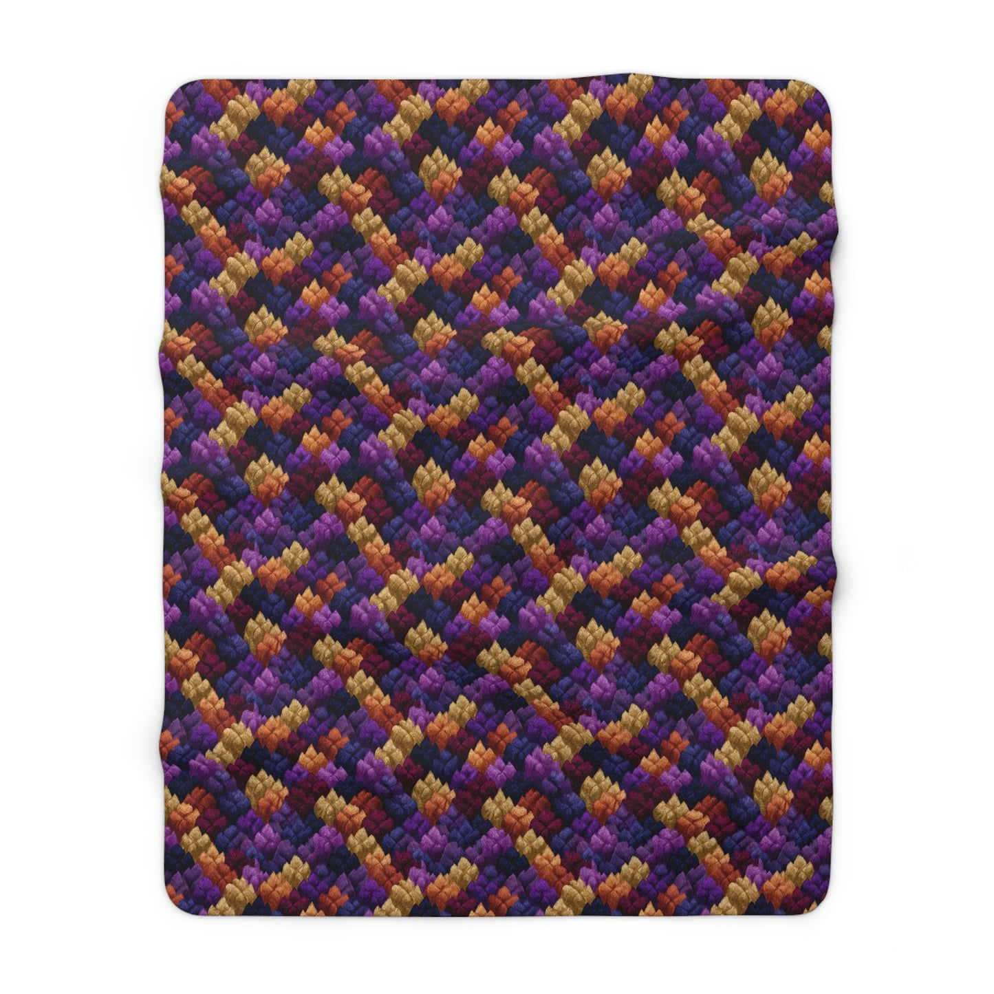Velour Garden Fleece Blanket