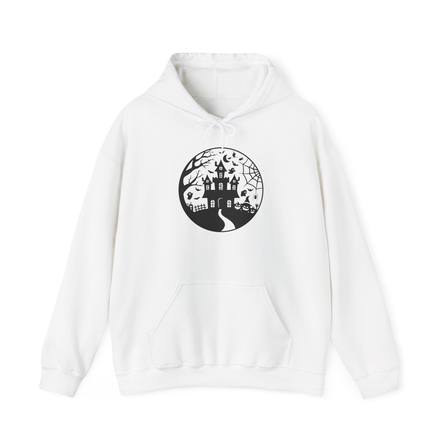 Haunted House on the Hill Heavy Blend™ Hooded Sweatshirt
