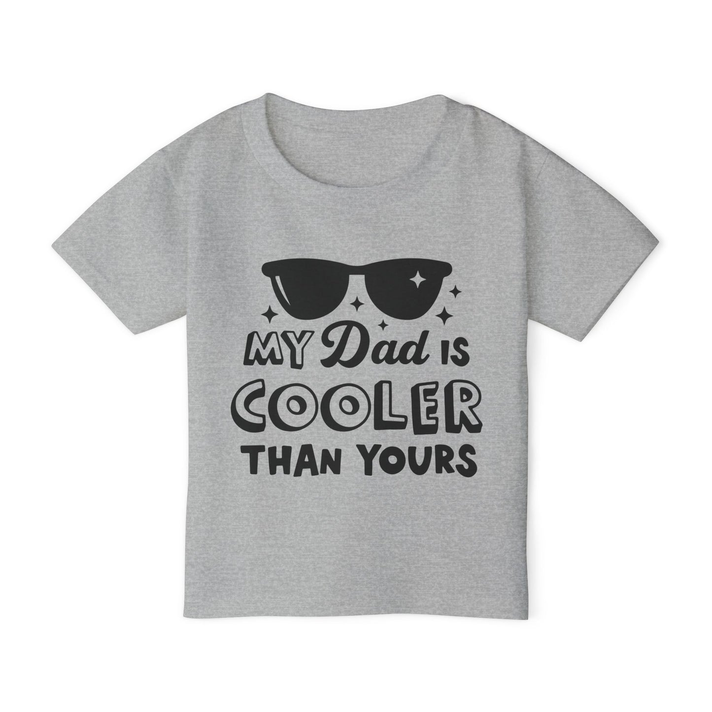 My Dad Is Cooler Than Yours Heavy Cotton™ Toddler T-shirt