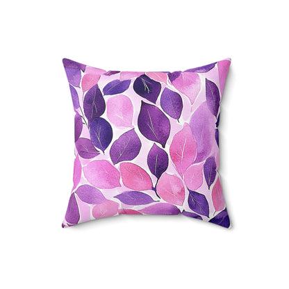 Lilac Serenade Throw Pillow