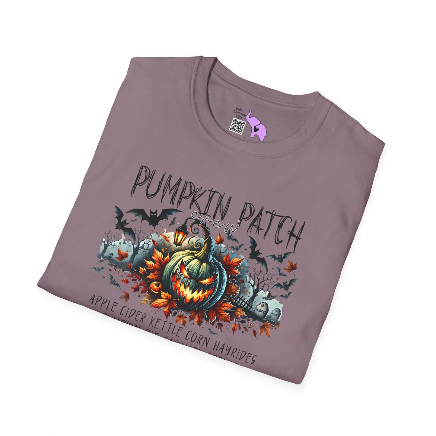 Spooky Pumpkin Patch Adult T-shirt
