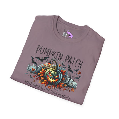 Spooky Pumpkin Patch Adult T-shirt