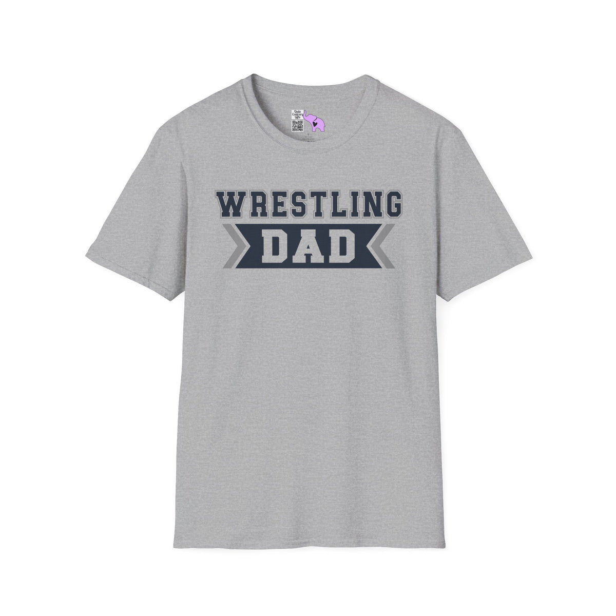 Wrestling Dad Adult T-shirt