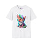 Cute Colorful Kitten 2 Adult T-shirt